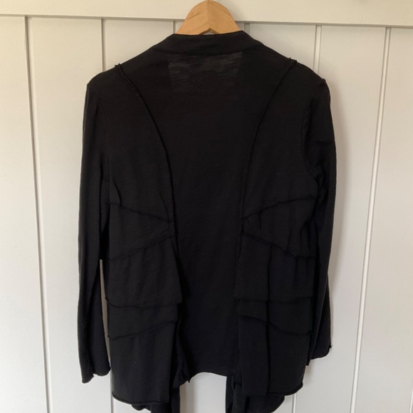 Neon Buddha cardigan in black , size small - Picture 4 of 5